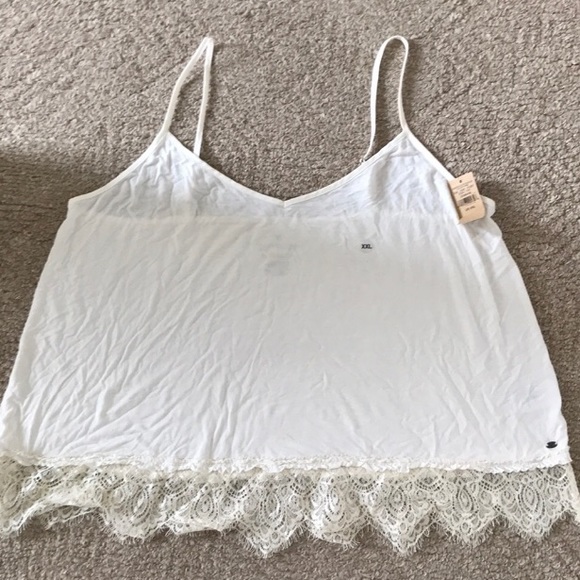 American Eagle Outfitters Tops - AE LACE TRIM CAMI